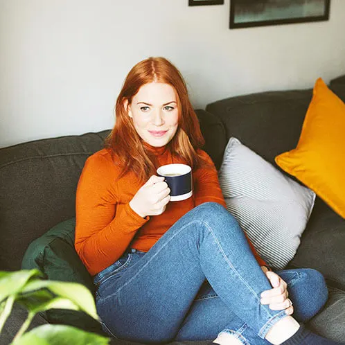 AA Me Rust Top Sofa Mug