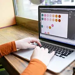 Me at Coffee Shop Branding Colours
